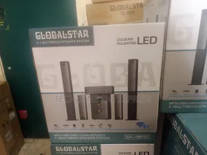 Globalstar Home Theater 5.1 X-Bass Gs-9855 With 5 Satellite Speakers,
