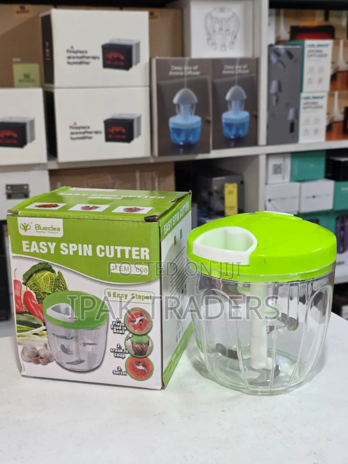  *Manual Spin Cutter* 
 *Food Chopper ,Easy Pull (450ml)*
