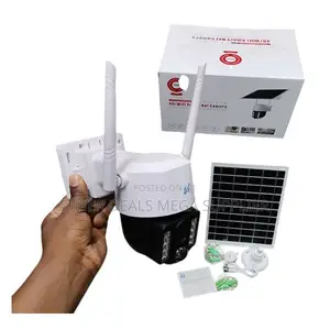 V380 Pro 12mp Outdoor 4g PTZ Solar CCTV Camera With Night Vision