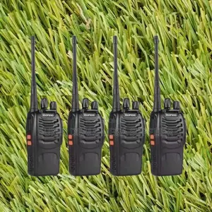 Long Range Baofeng Bf-888s Security Walkie Talkie 16 Channel Handheld