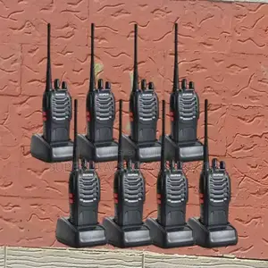 Baofeng Bf-888s 3-5km Rechargeable Handheld Portable Radio Call- 4 PCS