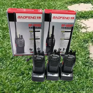 Portable Baofeng Bf-888s Handheld 16 Channel Long Range Radio Calls