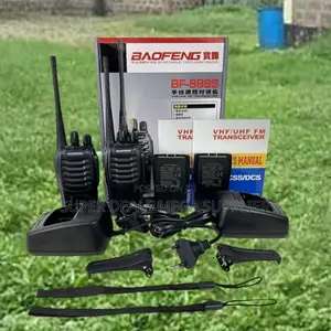 Rechargeable Baofeng Bf-888s Handheld Walkie Talkie 2- Way Radio-2 PCS