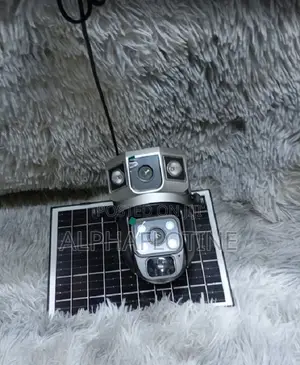 Solar-Powered Wireless Wifi Dual Lense PTZ Solar Camera