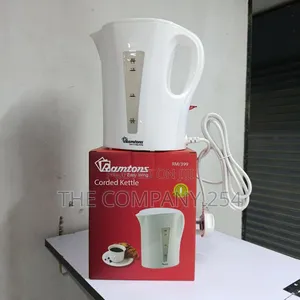 *Ramtons Corded Kettle 1.7litres Rm399 Available at the Shop