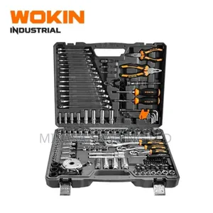 Socket and Tool Set- 142pcs (Industrial) Wokin Brand