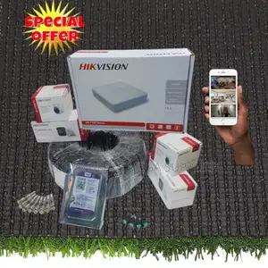 Hikvision 4 Channel DVR Security Kit With 4 Hd 2mp Cameras and HDD