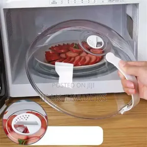 Microwave Food Cover -
High-Temperature Anti-Sputtering With Handle