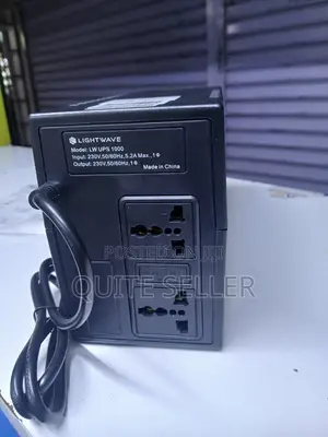 New Power Backup Lightwave Ups1000va 3 Pin Ups