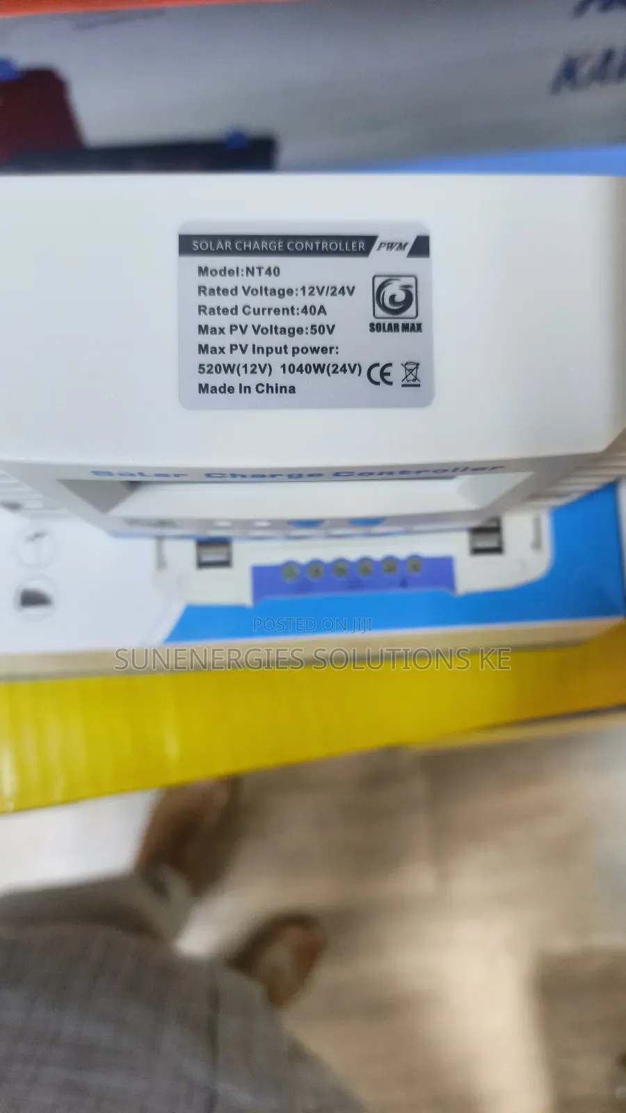 40a 12/24v Solarmax Charge Controller
