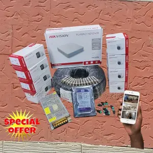 8 Hikvision 2mp 1080p Hd CCTV Cameras With DVR and 500gb Hard Drive