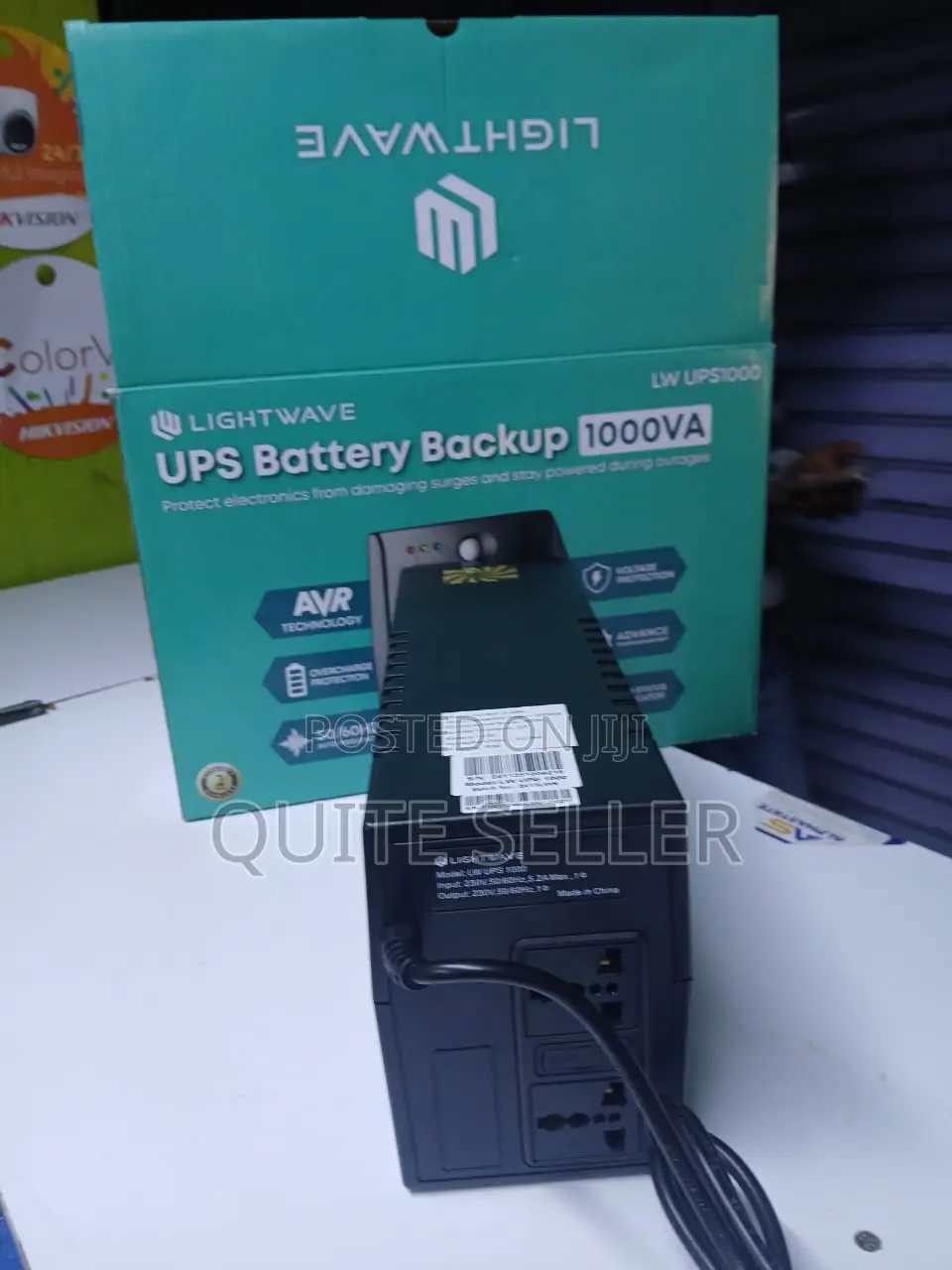 Ups (Uninterruptible Power Supply) 1000va Lightwave Powerbackup