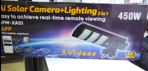 Ai Solar Camera Advance 2 in 1 V380pro App With Lighting