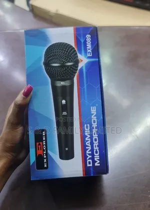 Explorer Corded Exm 089 Wire Microphone
