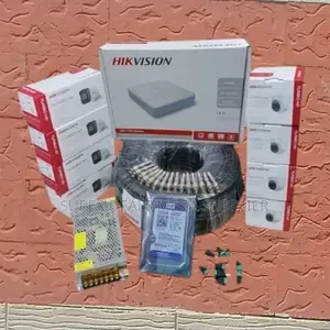 8 Hikvision 1080p Hd 2mp CCTV Cameras DVR Kit With 500gb Storage Drive