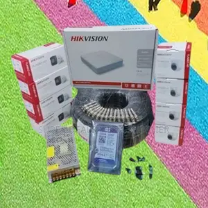 Hikvision 8 Cameras 1080p Full Hd 2mp DVR Kit With 500gb Hard Disk