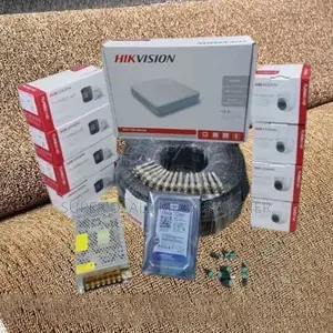 8 Hikvision CCTV 2mp 1080p Security Kit With DVR 500gb Hard Drive
