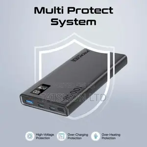 Promate 10000mah Smart Charging Power Bank With 20w