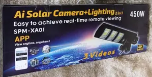 2 in 1 Lighting in the Ai Solar Camera V380 Pro App