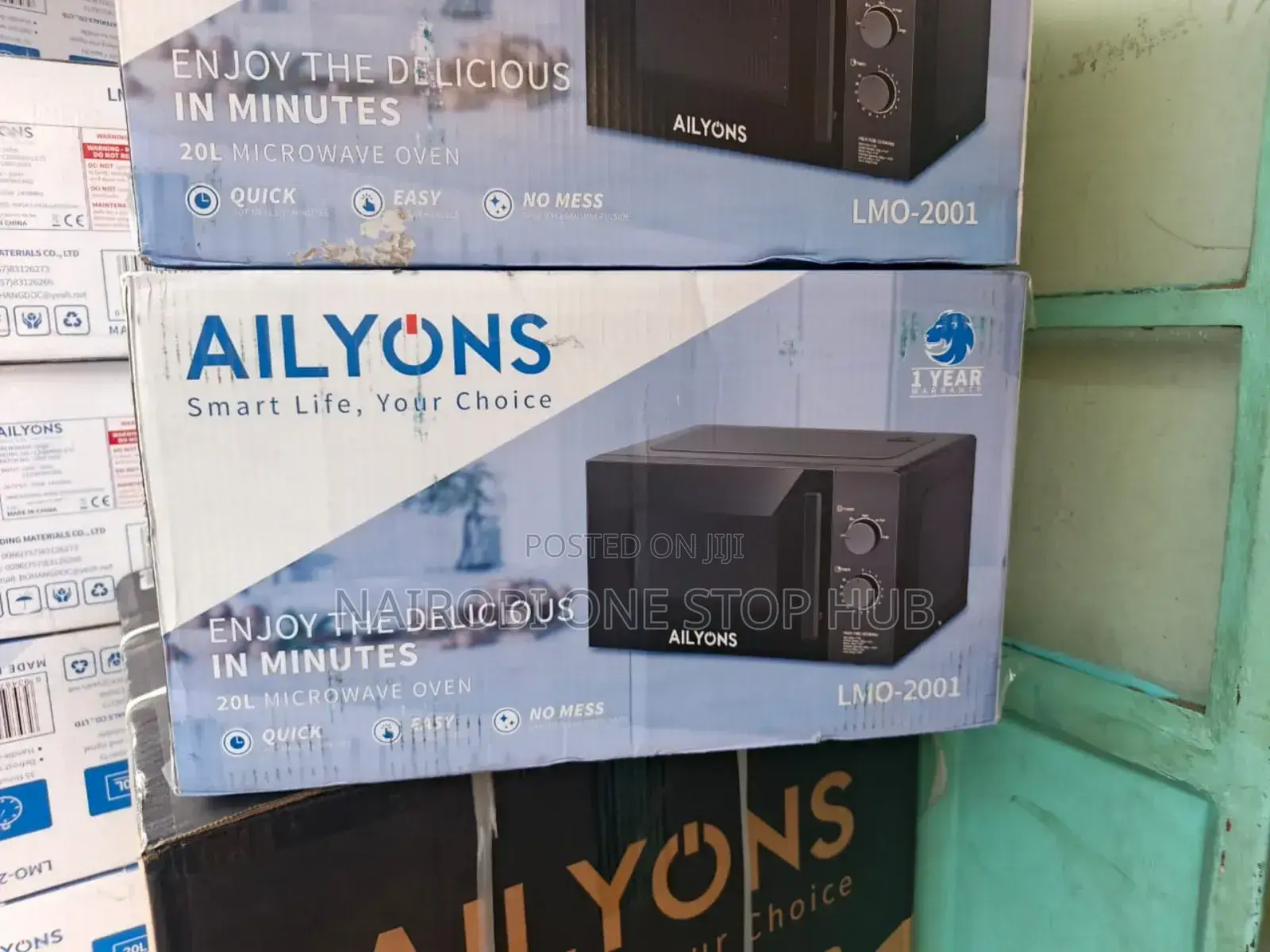 Ailyons 20litres Microwave Oven With Manual Control