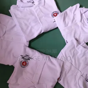 Short Sleeve Printed Collared Polo Shirts