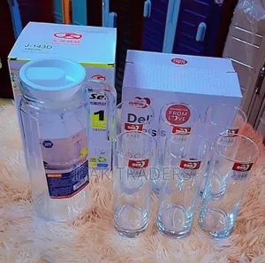High Quality Water Set 
6 PCS High Ball Glasses 
1.3 LTRS Jug