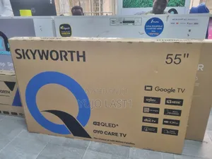 Skyworth 55′′ 55q6500 (New2025)Qled Google Smart Tv