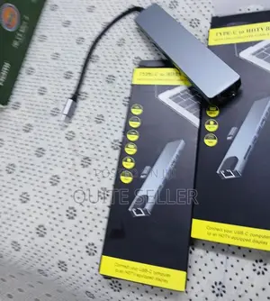 8 in 1 Usb Hub Type-C to HDTV - Universal Compatibility