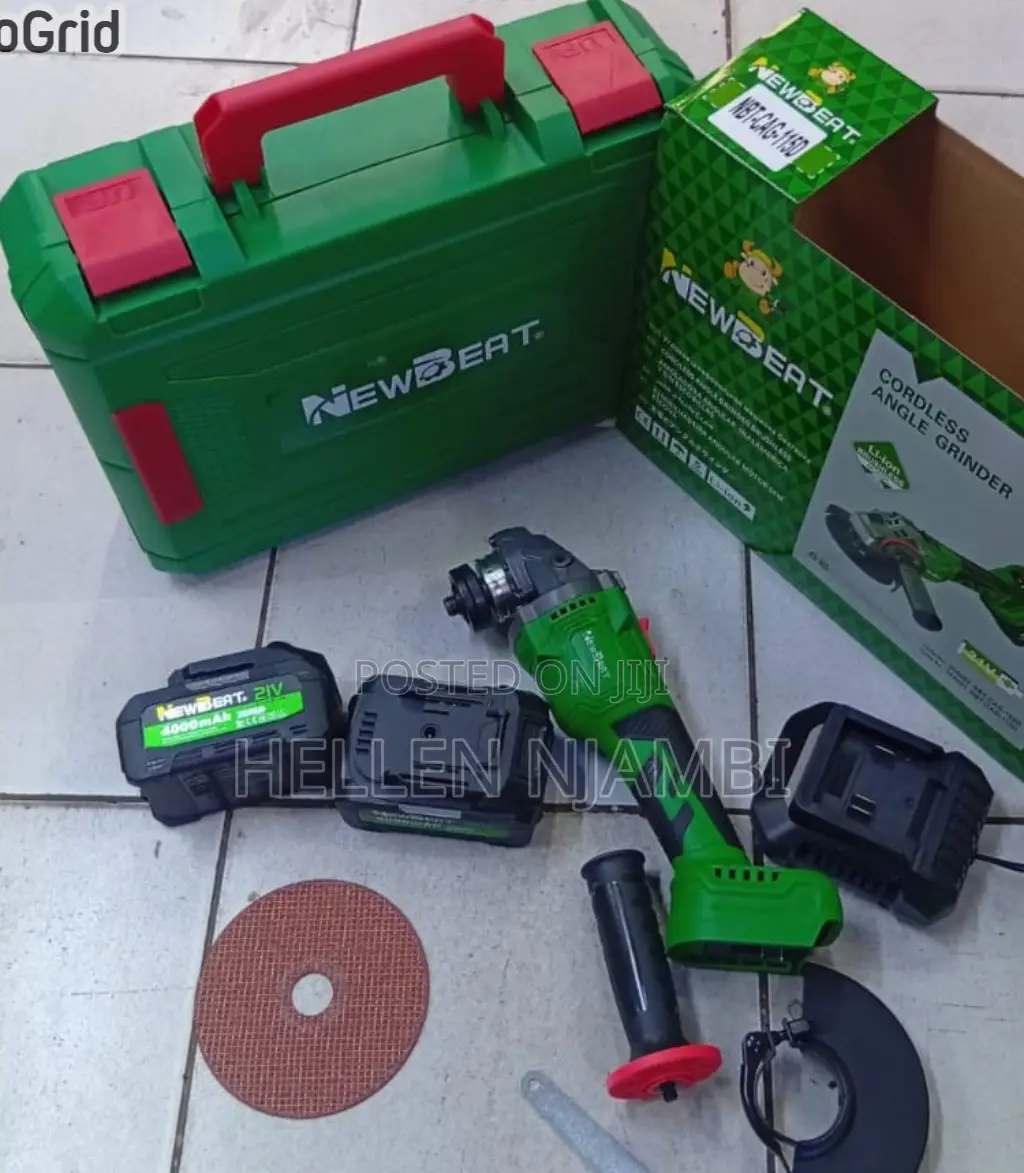 Newbeat 4.5" Cordless Brushless Angle Grinder