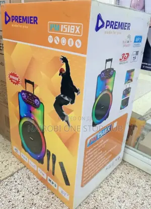 Premier Pm1518x 8000w Portable Bluetooth Speaker