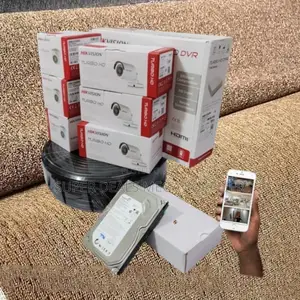 Hikvision 6 Cameras Cctv Kit 2mp 1080p Full Hd Surveillance Setup