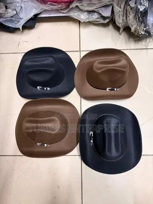 Brown Stylish Cowboy/Girl Adults Hats