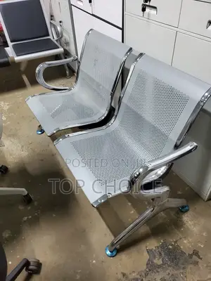 Unpadded Waiting Chair