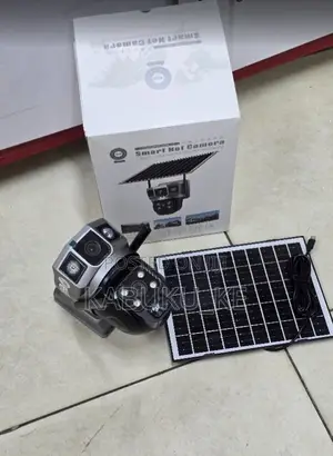 4g Dual Lens Solar Simcard Wireless Solar Powered 4mp PTZ CCTV Camera