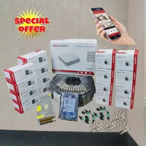 Hikvision 16 Cameras 2mp Full Hd CCTV Complete Security Kit