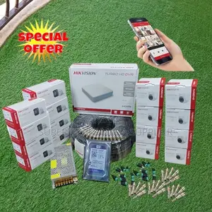 Hikvision 16 CCTV Cameras 2mp 1080p Complete Home Security Kit