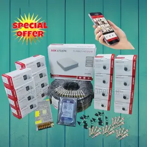 16 Hikvision Full Hd 2mp CCTV Cameras Security Surveillance Kit