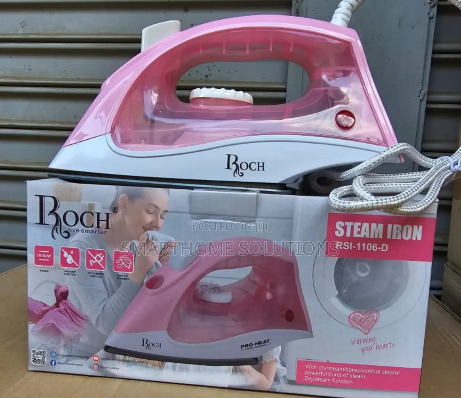 Roch Steam Iron Box