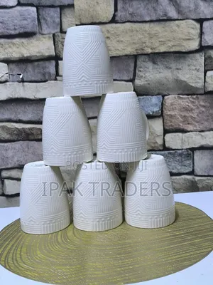*White Ceramic Mugs*
 *Capacity:* 350ml 
 *Material:* Ceramic