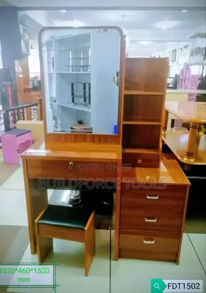 Sliding Mirror Dressing Table