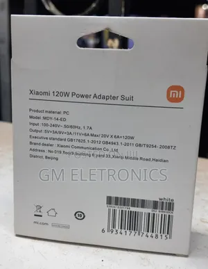 Mi 120w Hypercharge Charger-Type-C.