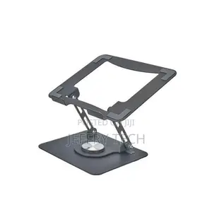 360 Adjustable Metallic Laptop Stand Holder Foldable Portable Tablet