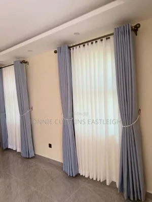 Off White With Gold Curtains
