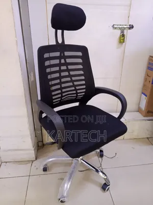 Executive Secretarial Headrest Office Chair