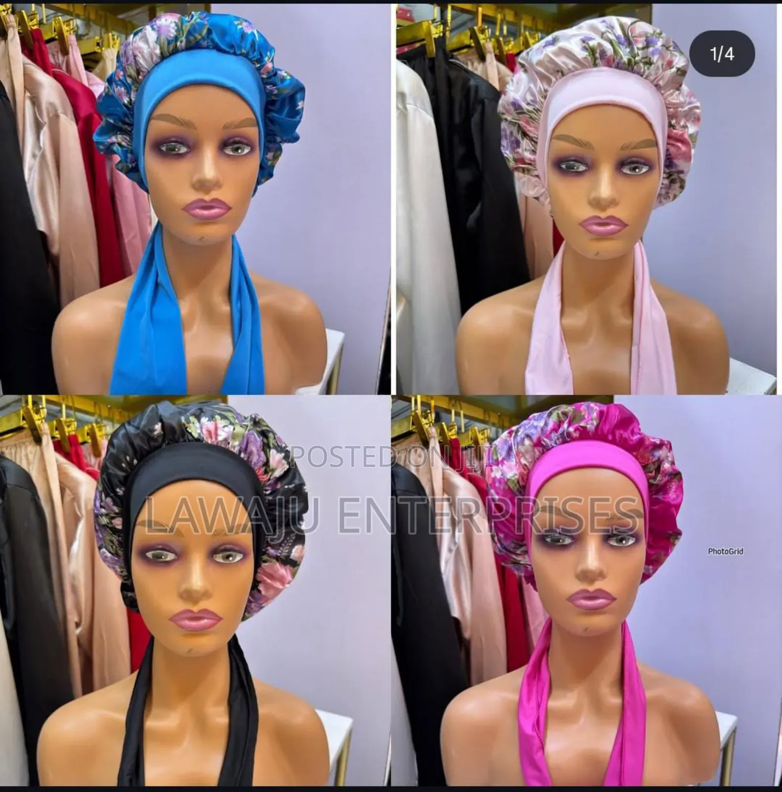 Satin Bonnet