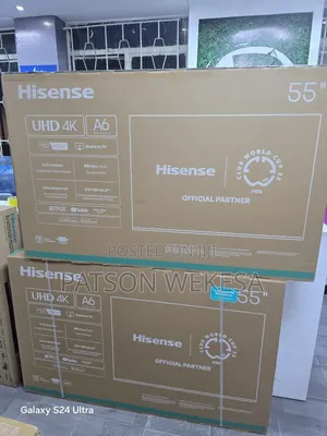 Hisense 55 Inch 55a6n (New Model 2025) Uhd Smart Frameless Tv