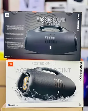 JBL Boombox 4, Portable Bluetooth Speaker, Pro Sound With Ai Boost