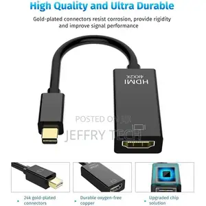 Mini Displayport to Hdmi Adaptor to Hdmi 4kx2k Converter