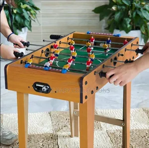 Soccer Foosball Table Game – Wooden Indoor Play