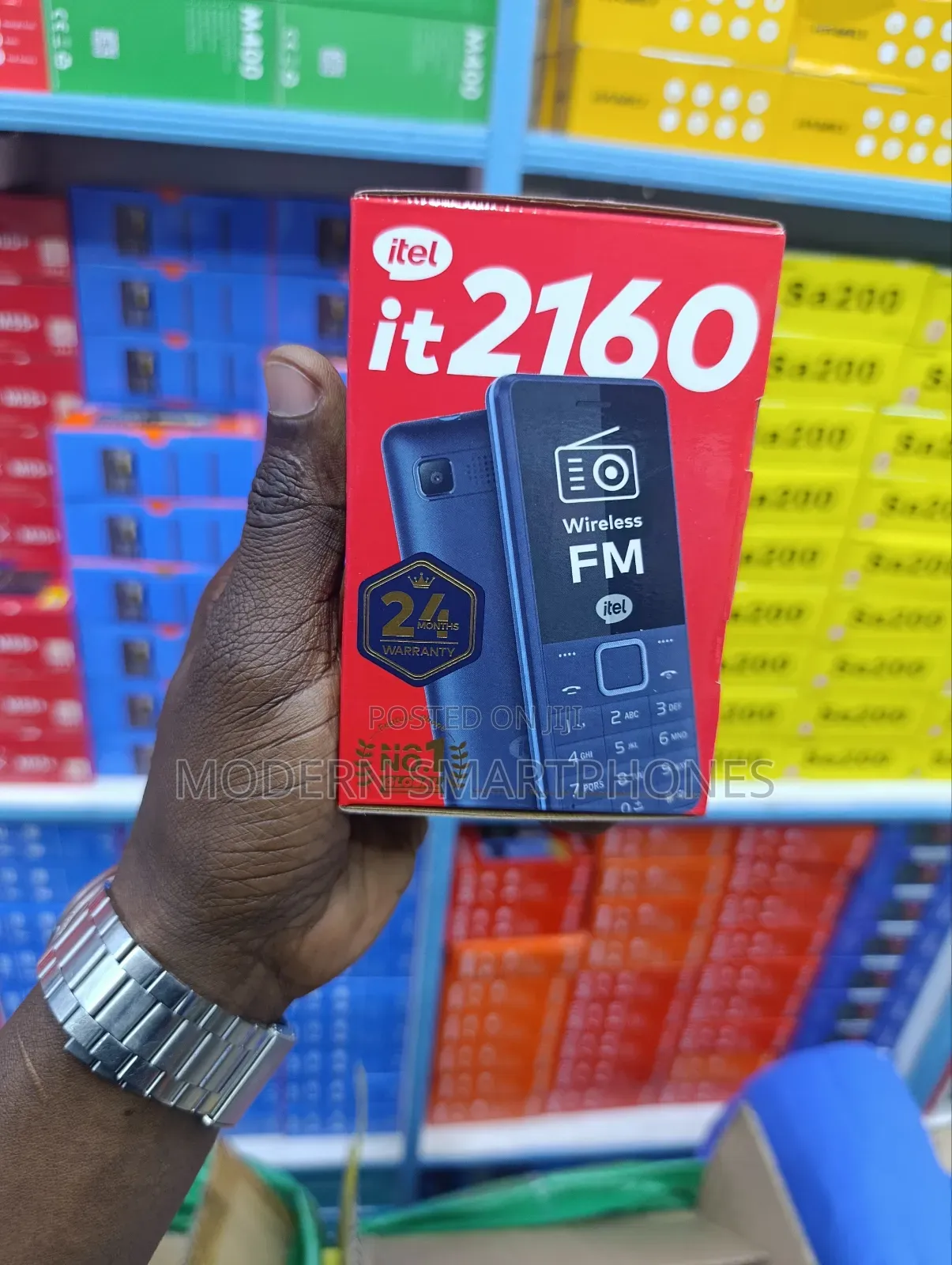 New Itel it2160 Black